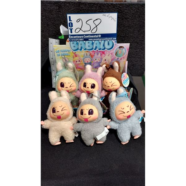 LOT DE 6 POUPÉES BARALU