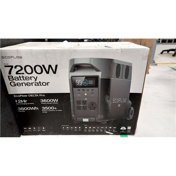 GÉNÉRATRICE ECOFLOW, 7 200 W