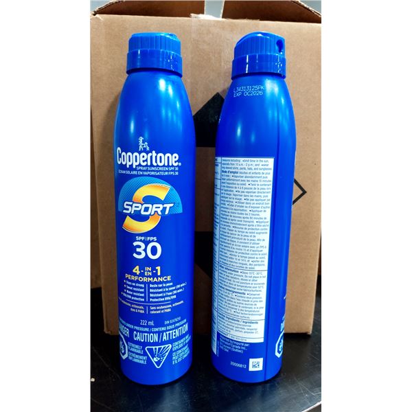 ÉCRANS SOLAIRES EN AÉROSOL COPPERTONE, FPS 30, 117 ML — EXP. OC/26