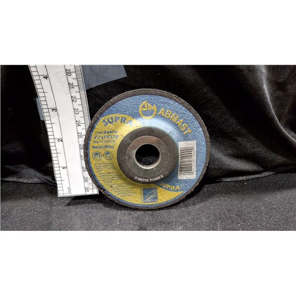 MEULES À TRONÇONNER ABMAST SUPRA POUR MÉTAL, 4 1/2 × 1/4 × 7/8 PO