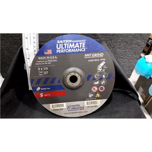 MEULES À TRONÇONNER ULTIMATE, 9 × 1/4 PO