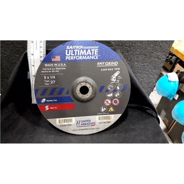 MEULES À TRONÇONNER ULTIMATE, 9 × 1/4 PO
