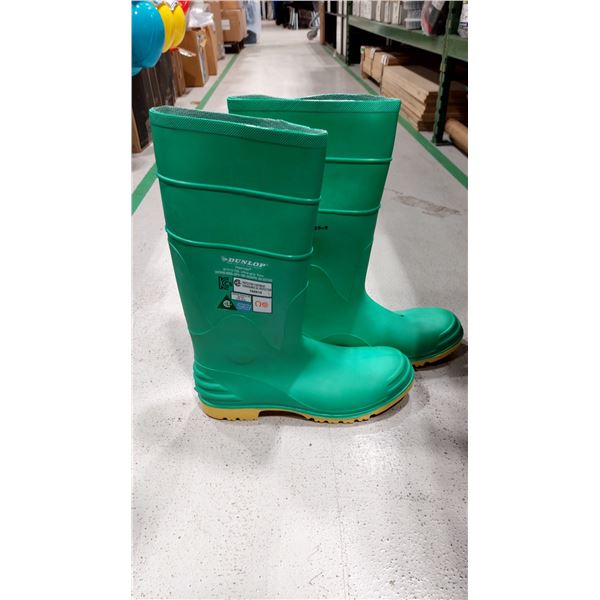 BOTTES DE PLUIE DUNLOP ULTRA GRIP À EMBOUT D’ACIER, CERTIFIÉES CSA, POINTURE 15