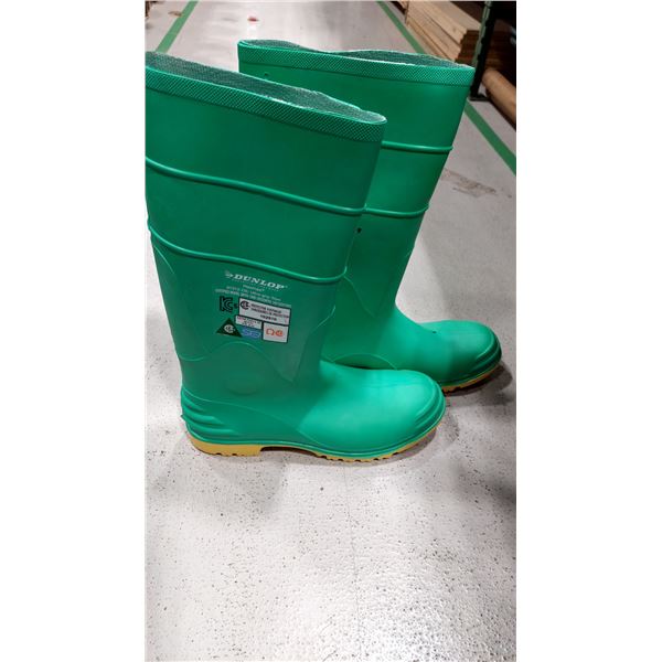 BOTTES DE PLUIE DUNLOP ULTRA GRIP À EMBOUT D’ACIER, CERTIFIÉES CSA, POINTURE 15