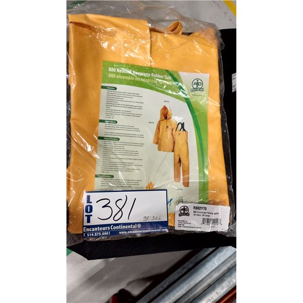 ENSEMBLES IMPERMÉABLES EN NÉOPRÈNE 880, TAILLE 3XL