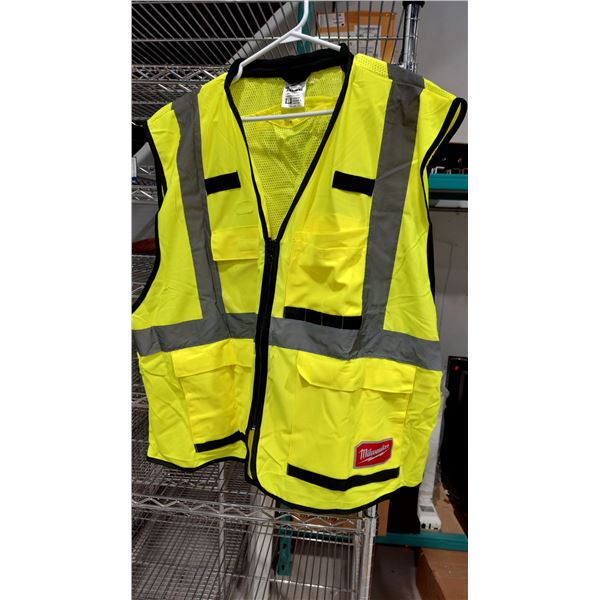 VESTES DE SÉCURITÉ MILWAUKEE, TAILLE 4XL/5XL