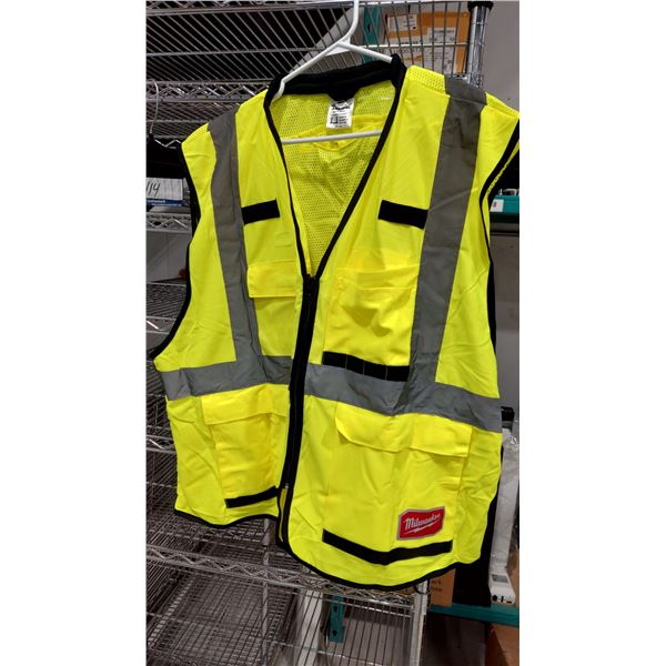 VESTES DE SÉCURITÉ MILWAUKEE, TAILLE 4XL/5XL