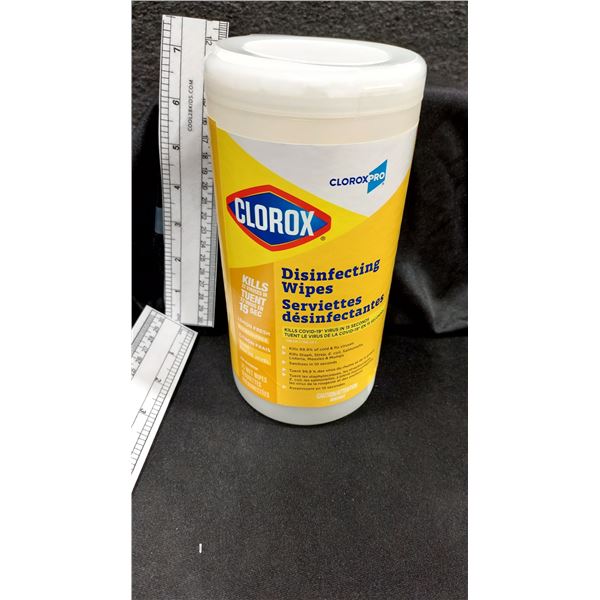 BOÎTES DE LINGETTES DÉSINFECTANTES CLOROX — EXP. 01/26