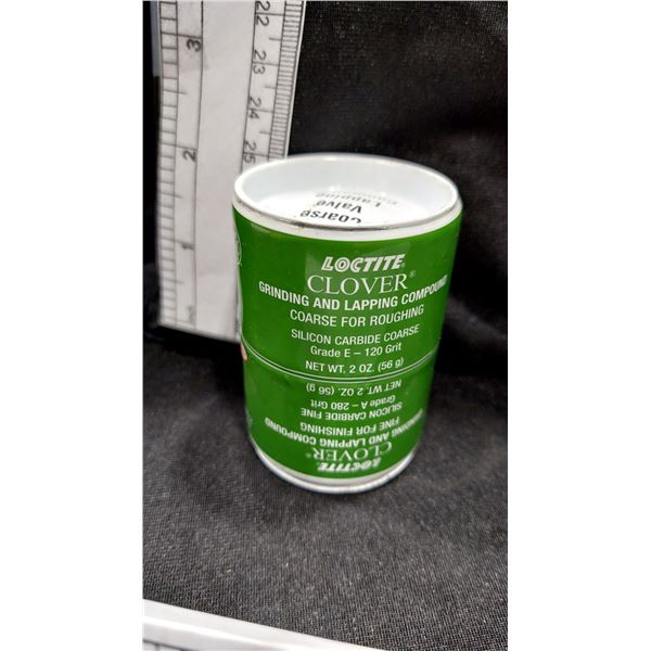 LOT DE 10 POTS DE PÂTE À RODER CLOVER GRINDING AND LAPPING COMPOUND