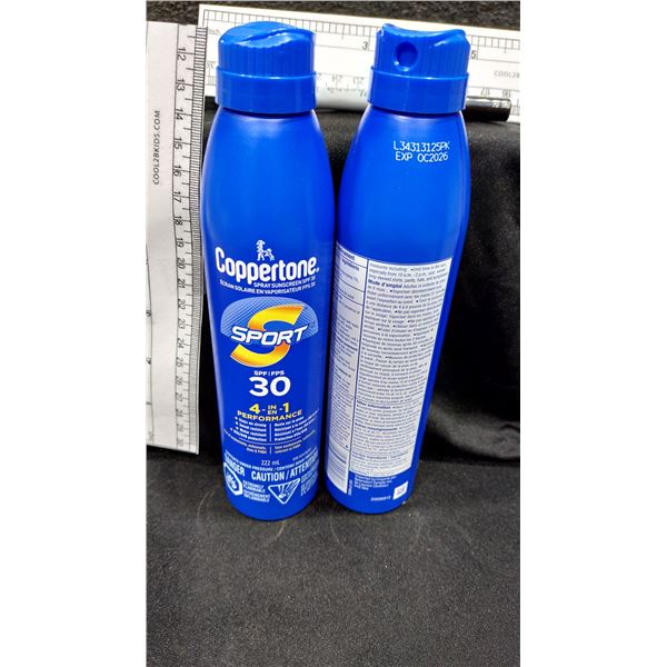 ÉCRANS SOLAIRES EN AÉROSOL COPPERTONE, FPS 30, 117 ML — EXP. OC/26