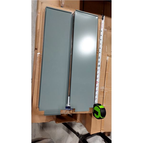 LOT DE 430 SÉPARATEURS EN MÉTAL, 6 X 24 PO