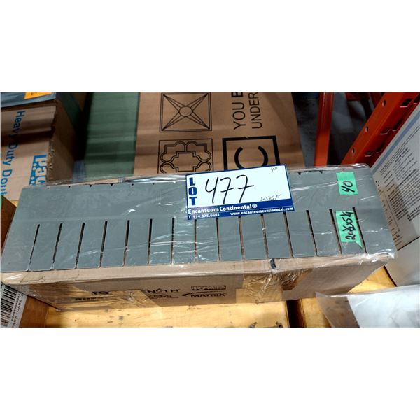 LOT DE 40 DIVISEURS DE BOÎTE DE 38 PO, 20,5 X 6,25 PO