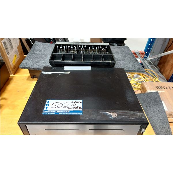 LOT DE 2 PIÈCES DE CAISSE NON COMPATIBLES