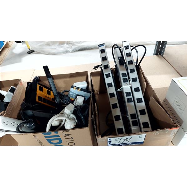 LOT DE 14 RALLONGES ÉLECTRIQUES ASSORTIES