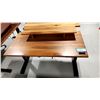 Image 1 : TABLE DE TRAVAIL RÉGLABLE ELECT. AVEC TABLETTE, 60 X 30 PO, HAUTEUR DE 24 À 48 PO