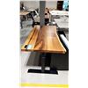 Image 3 : TABLE DE TRAVAIL EN BOIS RÉGLABLE ELECT., 60 X 30 PO, HAUTEUR DE 28 À 48 PO