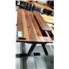 Image 2 : TABLE DE TRAVAIL EN BOIS RÉGLABLE ELECT. AVEC TABLETTE, 60 X 30 PO, HAUTEUR DE 24 À 48 PO