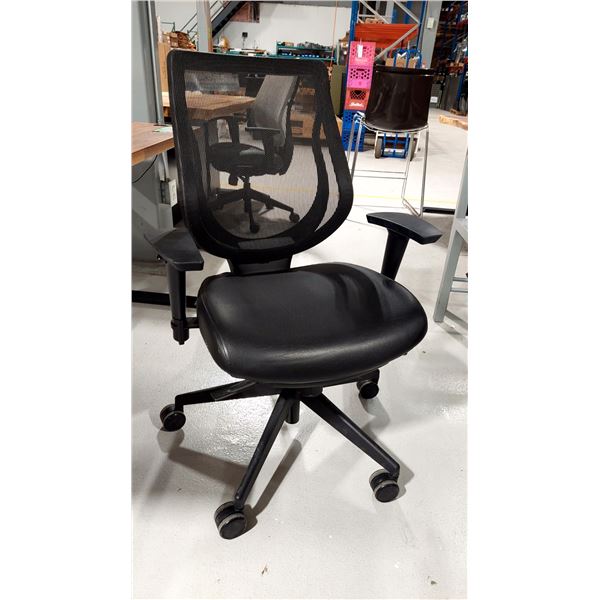 CHAISE DE BUREAU ALLSEATING, ASSISE EN CUIR