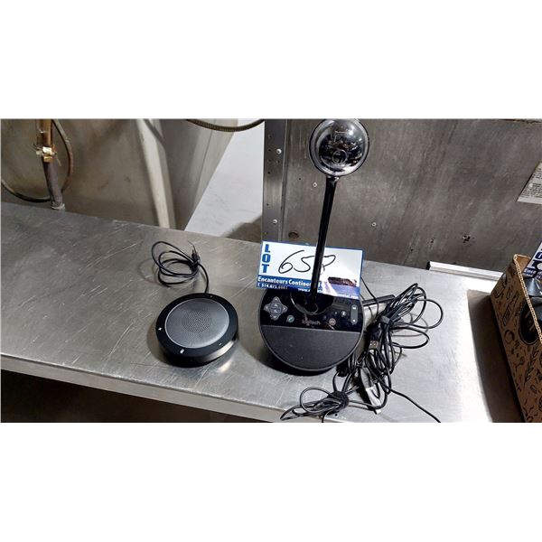 LOT: CAMÉRA DE CONFÉRENCE LOGITECH ET HAUT-PARLEUR
