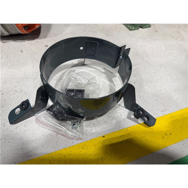 LOT DE 3 SUPPORTS DE MOTEUR FLEXIBLES DE TENSION AVEC 3 PIEDS MÉTAL, 14CM, NOIR