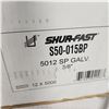 Image 2 : BOÎTES DE 5 000 AGRAFES GALVANISÉES SHUR-FAST S50-015SP, 3/8 PO