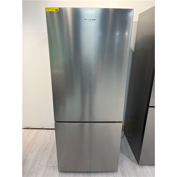 New - Fulgor 14.8 cu. ft. Freestanding Bottom-Freezer Refrigerator Model - FM4FBM28SS1 RV: $1,869.00