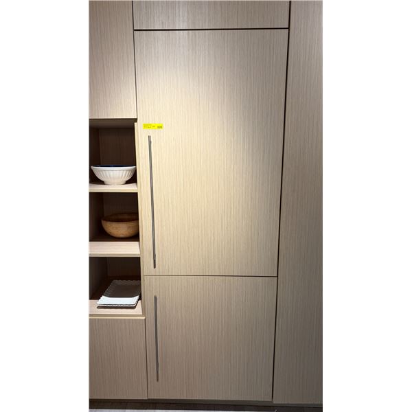 Blomberg 28" Panel Ready Built-In Bottom Freezer Refrigerator - BRFB1312FBI - display model