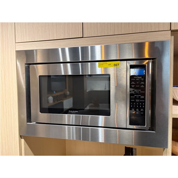 Fulgor Milano-Stainless Steel-Countertop Microwave RV: $989.00 F4MWO24S1 & Fulgor 30 inch Trim Kit f