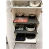 Image 3 : Approx. 8ft tall 4 door cabinet - approx. 2.5ft wide x 3ft depth (contents not included)