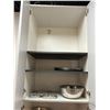 Image 4 : Approx. 8ft tall 4 door cabinet - approx. 2.5ft wide x 3ft depth (contents not included)