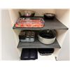 Image 6 : Approx. 8ft tall 4 door cabinet - approx. 2.5ft wide x 3ft depth (contents not included)