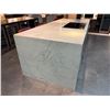 Image 1 : Approx. 10ft stone countertop & cabinet set - approx. 4ft depth x 4.25ft height