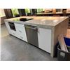 Image 3 : Approx. 10ft stone countertop & cabinet set - approx. 4ft depth x 4.25ft height