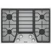 Image 1 : BNIB - Blomberg 30" Gas Cooktop with 4 Sealed Burners, Stainless Steel, RV: $1,599 - Model CTG30400S
