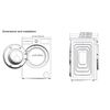 Image 3 : BNIB - Blomberg 24" Compact Smart Front-Load Washer, RV: $2,199 - Model WM98220SX
