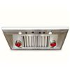Image 1 : BNIB - Capital Performance Series Wall Mount Range Hood with Heat Lamps, RV: $3,899 - Model PSVH36HL