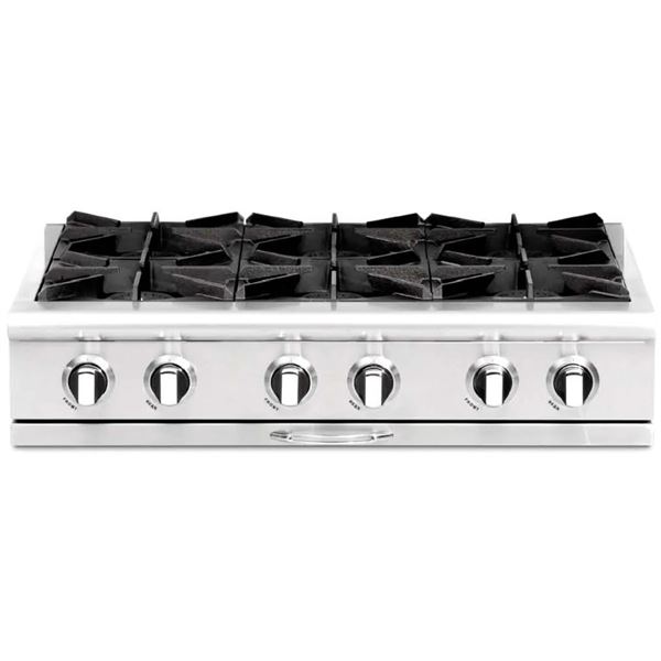 BNIB - Capital 36" Built-in Gas Rangetop with 4 Burners and Griddle, RV: $9,048 - Model CGRT362G2N