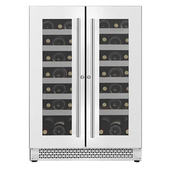 BNIB - Cavavin 66 Bottle Stainless Steel Beverage Center, RV: $2,059 - Model V-87WBVC