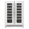 Image 1 : BNIB - Cavavin 66 Bottle Stainless Steel Beverage Center, RV: $2,059 - Model V-87WBVC