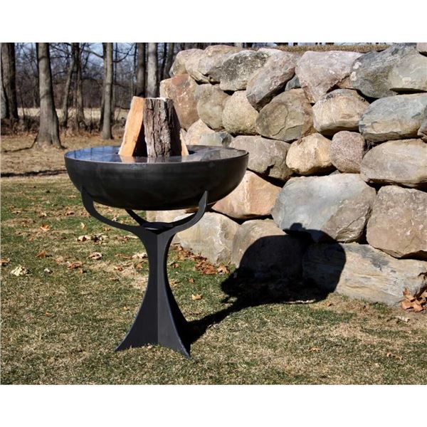 BNIB - Hemisfyre 35" Freestanding Charcoal Flat Top Grill, RV: $2,833 - Model HG-1