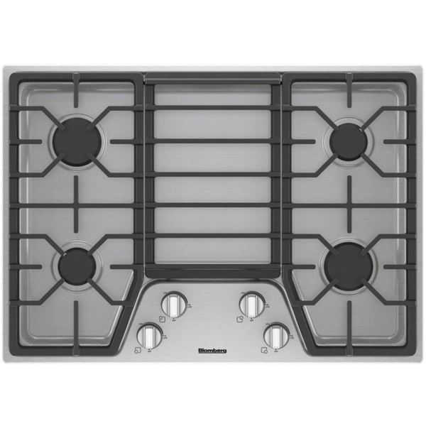 BNIB - Blomberg 30" Gas Cooktop with 4 Sealed Burners, Stainless Steel, RV: $1,599 - Model CTG30400S