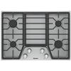 Image 1 : BNIB - Blomberg 30" Gas Cooktop with 4 Sealed Burners, Stainless Steel, RV: $1,599 - Model CTG30400S