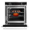 Image 2 : BNIB - Blomberg 24" Single Electric Built-in Wall Oven, Stainless Steel, RV: $1,799 - Model BWOS2411