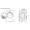 Image 3 : BNIB - Blomberg 24" Compact Smart Front-Load Washer, RV: $2,199 - Model WM98220SX