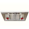 Image 1 : BNIB - Capital Performance Series Wall Mount Range Hood with Heat Lamps, RV: $3,899 - Model PSVH36HL