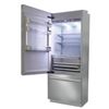 Image 1 : BNIB - Fhiaba Brilliance Series 36" Stainless Steel Refrigerator, Left Swing, RV: $11,480 - Model BK