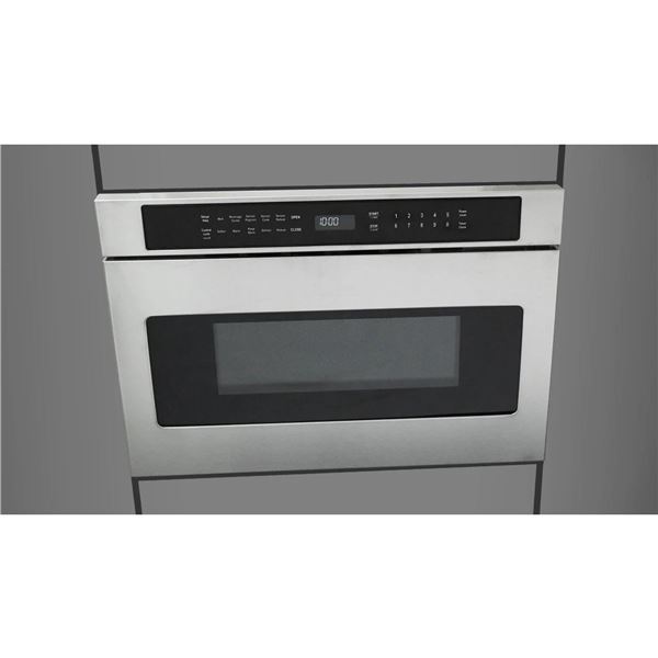BNIB - Fulgor 24" Built-In Drawer Microwave Oven, RV: $2,579 - Model F7DMW24S2