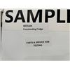 Image 2 : New - Breda 24" Freestanding Fridge - Model BR25A01 (New Sample Model)