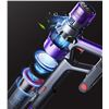 Image 3 : (Lillooet) - Smoture Cordless Stick Vacuum Cleaner VAC02 - Open Box Return (Tested)