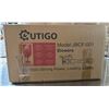 Image 5 : (Lillooet) -  OUTIGO 21V Cordless Leaf Blower (Model JBCF001) - 150MPH, 450CFM - Red, Includes 2 x 4